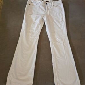 Marc Jacobs Flare off-white Cream Corduroy Pants Sz 6